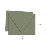 A2 Envelopes - Green Tea