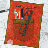 Plaid Background Stamp
