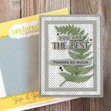 Zigs & Zags 6x6 Background Stamp
