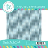 Zigs & Zags 6x6 Background Stamp