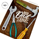 Wood Slice 6x6 Background Stamp