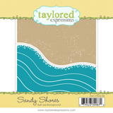 Sandy Shores Split 6x6 Background Stamp