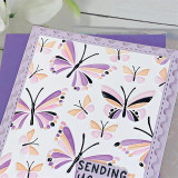 Fluttering Friends Layering Stencil