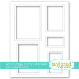 Masking Stencil - A2 Postage Stamp Stacklets