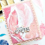 Masking Stencil - A2 Postage Stamp Stacklets