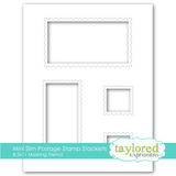 Masking Stencil - Mini Slim Postage Stamp Stacklets