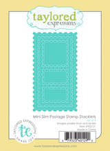 Mini Slim Postage Stamp Stacklets Die Set