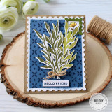 Pixie Petals Background Stamp