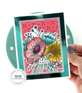 Pixie Petals Background Stamp