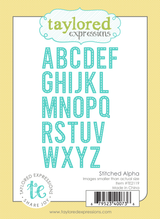 Stitched Alpha Die Set
