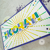 Embossing Folder - Bursting Dots