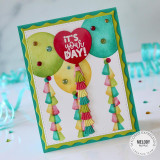 Create-in-Quads Layering Stencil - Celebrate in Style