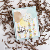Create-in-Quads Layering Stencil - Celebrate in Style