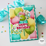 Create-in-Quads Layering Stencil - Celebrate in Style