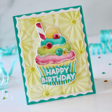 Create-in-Quads Layering Stencil - Celebrate in Style