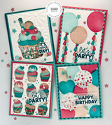 Create-in-Quads Layering Stencil - Celebrate in Style