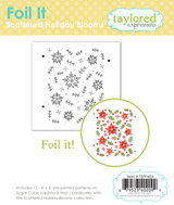 Foil It - Scattered Holiday Blooms