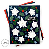 Foil It - Scattered Holiday Blooms