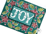 Foil It - Scattered Holiday Blooms