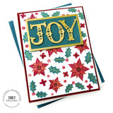Foil It - Scattered Holiday Blooms