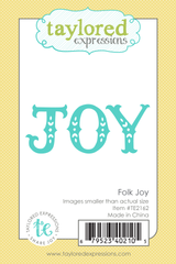 Folk Joy Die Set