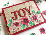 Scattered Holiday Blooms Cutting Plate Die Scattered Holiday Blooms Cutting Plate Die