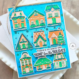 Home for the Holidays Cutting Plate Die