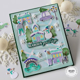 Christmas Time in the City Stamp Set