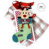 I'm a Hugger - Reindeer Die & Clear Stamp Combo