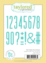 Tall Tales Numbers Die Set