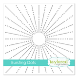 Bursting Dots Stencil
