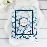 Midnight Blooms Background Stamp