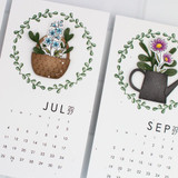 A Year In Bloom Stamp  - July