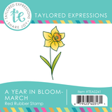 A Year In Bloom Stamp - March