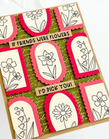 A Year In Bloom Stamp - February