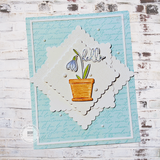 A Year In Bloom Stamp - January
