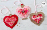 Shaker Bubble Heart (set of 8)