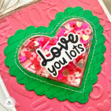 Shaker Bubble Heart (set of 8)