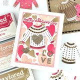 Sweater Weather Stencil, Die, & Clear Stamp Combo