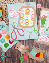 Embossing Folder - Cross Stitch