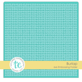 Embossing Folder - Burlap