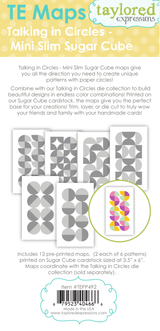 TE Maps - Talking in Circles - Mini Slim Sugar Cube