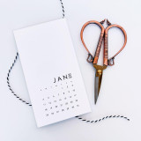 2026 Portrait Desk Calendar