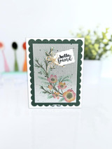 Woodland Blooms Stamp & Stencil Combo