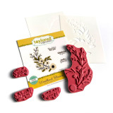 Woodland Blooms Stamp & Stencil Combo