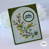 Woodland Blooms Stamp & Stencil Combo