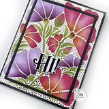 Boho Botanicals Layering Stencil