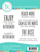 Enjoy Retirement Stamp Set