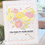 Heartfelt Blooms Die