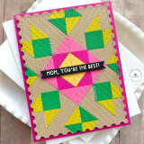 TE Maps - Pieced Patterns 2 - A2 Toffee